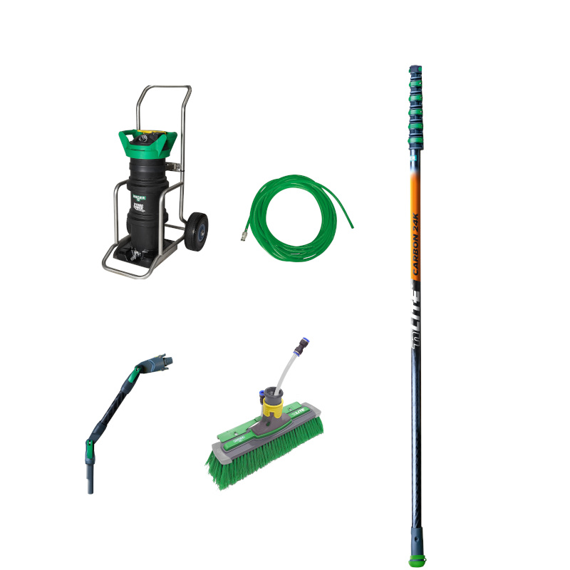 Kit Hydropower Ultra LC + n Lite  Perche Tlescopique CARBON 24K 8.60m